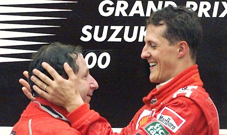 Todt Schumacher Suzuka 2000