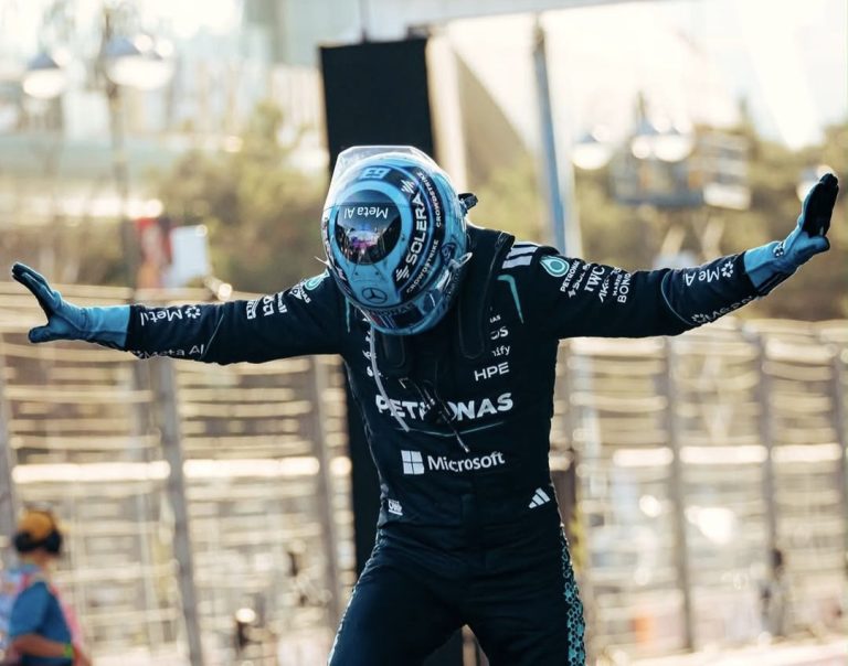 Russell Mercedes a Baku 2026