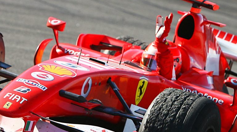 Schumacher Ferrari Brasile 2006